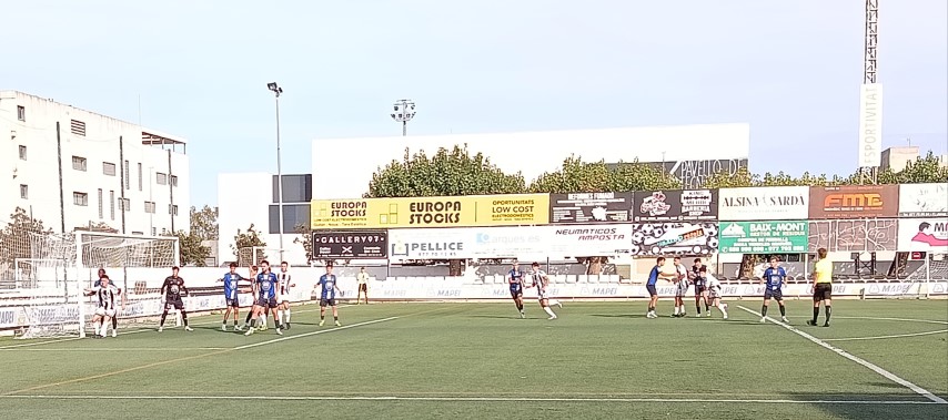 Club Futbol Amposta : 1r. EQUIP : Jornada 3 SEGONA CATALANA GRUP 6. Diumenge 4 d�octubre : CF AMPOSTA  2 - CF CUBELLES  0